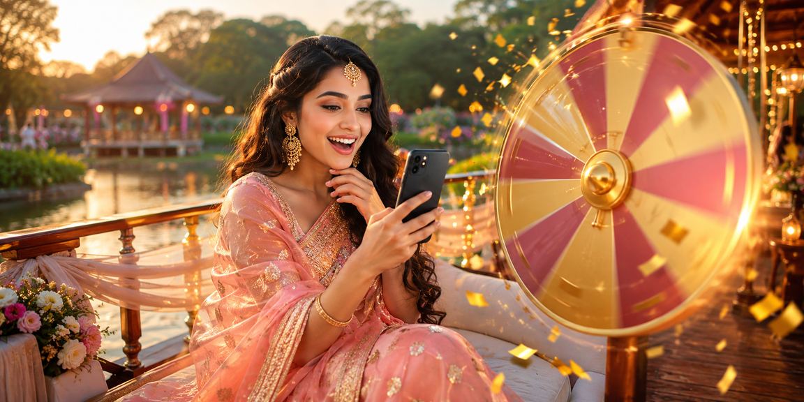 গাজীপুরে লাকি ড্র অফারে শাড়ি পরিহিত বিজয়ী